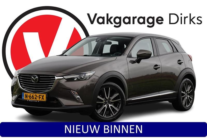Bruin Gebruikt 2016 Mazda CX-3 SUV | € 15.879 (Iets duurder) - Afbeelding 1/3