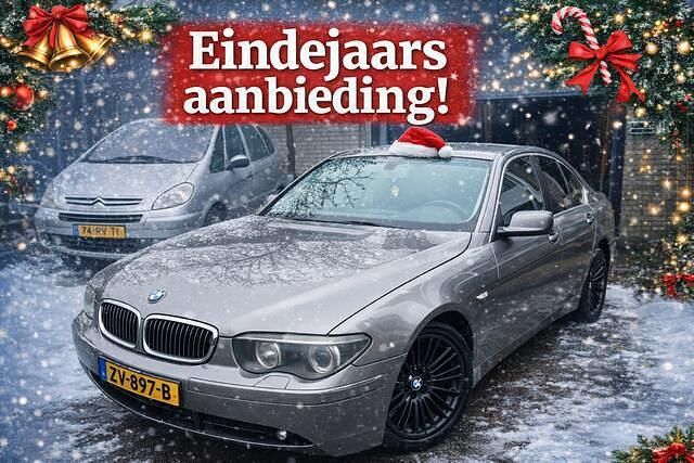Grijs Gebruikt 2003 BMW 735 Sedan | € 3.499 - Afbeelding 1/4