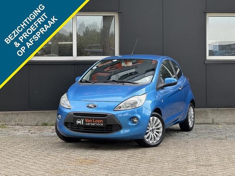 Blauw Gebruikt 2012 Ford Ka Plus Titanium X Hatchback | € 4.940 (Super prijs) - Afbeelding 1/4