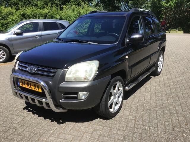 Zwart Gebruikt 2005 Kia Sportage Comfort SUV | € 2.900 (Eerlijke prijs) - Afbeelding 1/4