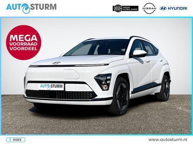 Wit Nieuw 2024 Hyundai Kona Comfort SUV | € 36.900 (Eerlijke prijs) - Afbeelding 1/4