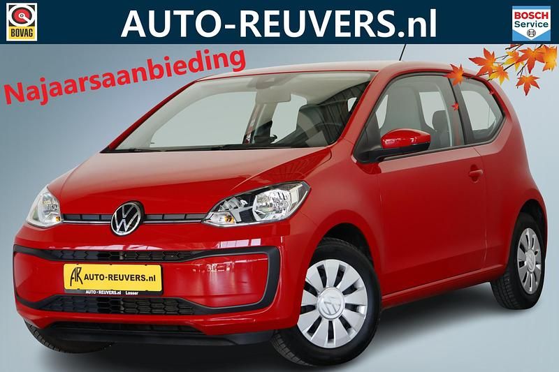 Rood Gebruikt 2017 VW up! take up! Hatchback | € 7.900 (Eerlijke prijs) - Afbeelding 1/4