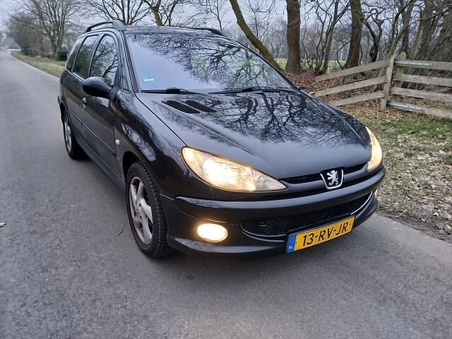 Occasion Peugeot 206 109 PK (80 kW) 2005 Zwart Stationwagen