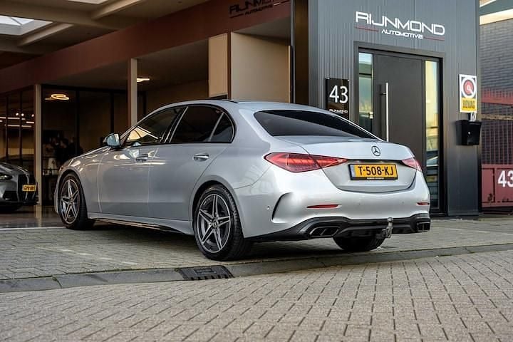 Occasion Mercedes C300e AMG line 265 PK (194 kW) 2022 Grijs Sedan