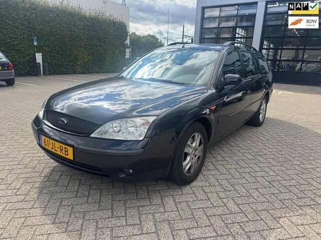Zwart Gebruikt 2002 Ford Mondeo Stationwagen | € 1.250 (Eerlijke prijs) - Afbeelding 1/4