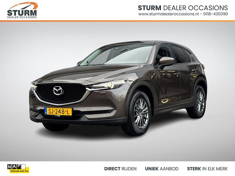 Bruin Gebruikt 2018 Mazda CX-5 SUV | € 28.349 (Eerlijke prijs) - Afbeelding 1/4