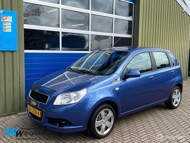 Blauw Gebruikt 2009 Chevrolet Aveo LS Hatchback | € 2.999 (Eerlijke prijs) - Afbeelding 1/4