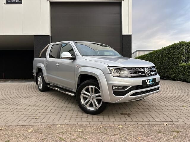Grijs Gebruikt 2018 VW Amarok Highline Pickup | € 29.950 (Super prijs) - Afbeelding 1/4