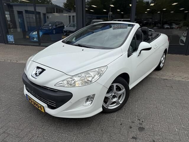Wit Gebruikt 2011 Peugeot 308 CC Cabriolet | € 6.999 (Goede deal) - Afbeelding 1/4