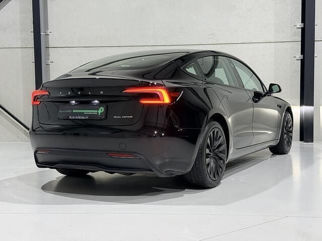Occasion Tesla Model 3 Long Range AWD 366 kW (498 PK) 2024 Zwart Sedan