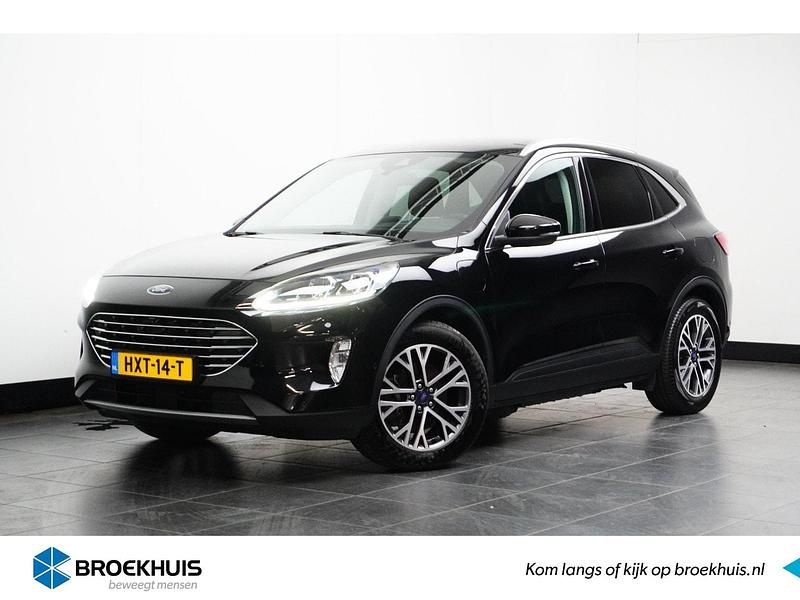 Zwart, metallic lak Gebruikt 2021 Ford Kuga Titanium X SUV | € 24.400 (Eerlijke prijs) - Afbeelding 1/4