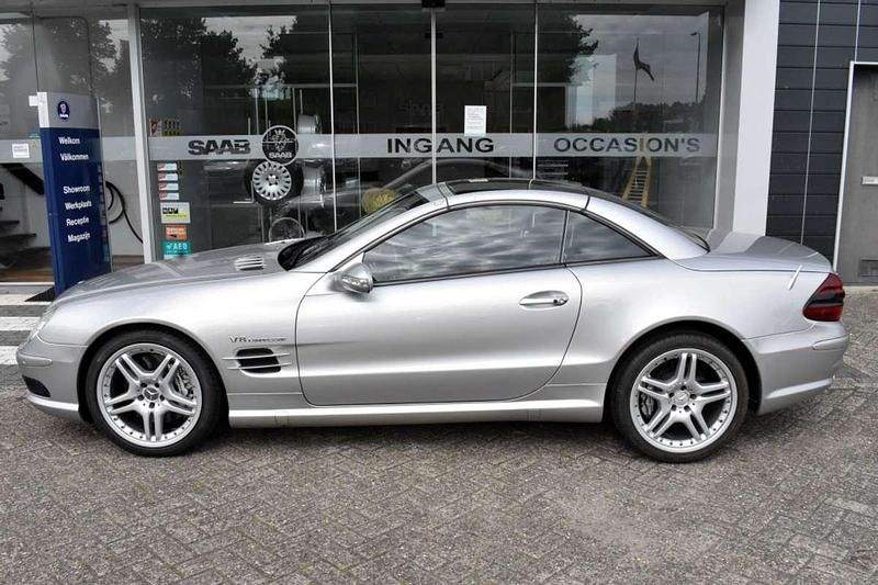 Occasion Mercedes SL55 AMG AMG 477 PK (350 kW) 2002 Grijs Cabriolet