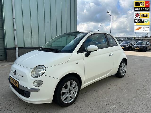 Wit Gebruikt 2010 Fiat 500C Pop Cabriolet | € 4.250 (Goede deal) - Afbeelding 1/4