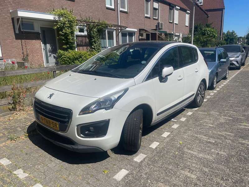 Wit Gebruikt 2014 Peugeot 3008 Active MPV | € 5.250 (Super prijs) - Afbeelding 1/4