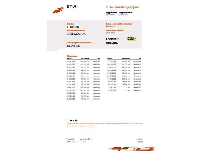 Zwart Gebruikt 2019 Opel Movano Van | € 12.750 (Goede deal) - Afbeelding 1/4
