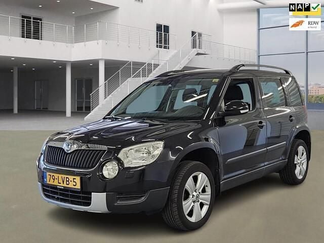 Zwart Gebruikt 2010 Skoda Yeti Ambition SUV | € 3.695 (Eerlijke prijs) - Afbeelding 1/4