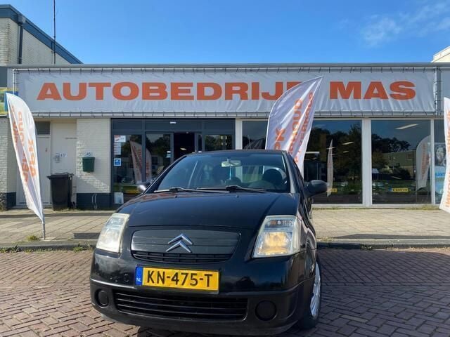 Zwart Gebruikt 2004 Citroën C2 Hatchback | € 950 (Eerlijke prijs) - Afbeelding 1/4