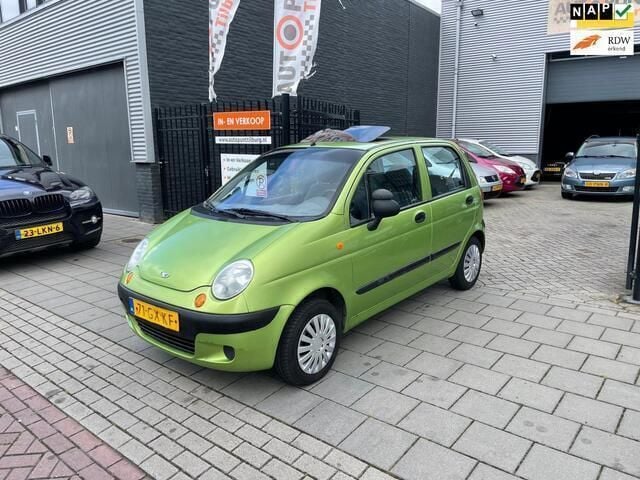 Occasion Chevrolet Matiz 52 PK (38 kW) 2001 Groen, metallic lak Hatchback