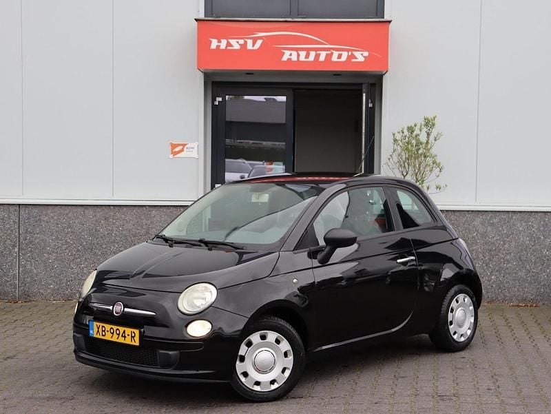 Zwart Occasion 2009 Fiat 500 Hatchback | € 3.450 (Goede deal) - Afbeelding 1/3