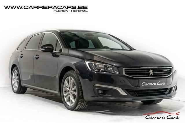 Zwart Gebruikt 2016 Peugeot 508 Allure Stationwagen | € 10.890 (Eerlijke prijs) - Afbeelding 1/4