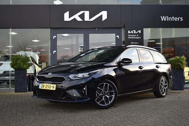 Zwart (metallic) Occasion 2019 Kia Ceed Sportswagon GT Stationwagen | € 19.945 (Duur) - Afbeelding 1/4
