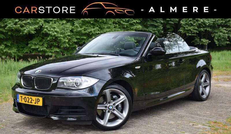 Zwart Gebruikt 2009 BMW 135 Cabriolet M Sport Cabriolet | € 15.750 - Afbeelding 1/4