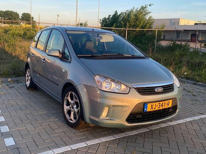 Blauw Gebruikt 2008 Ford C-MAX Ghia MPV | € 4.250 (Eerlijke prijs) - Afbeelding 1/4