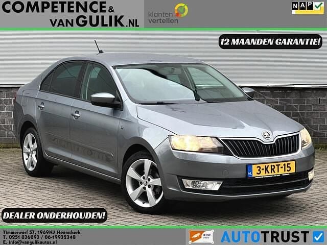 Grijs (metallic) Gebruikt 2013 Skoda Rapid Business Line Hatchback | € 6.450 (Eerlijke prijs) - Afbeelding 1/4