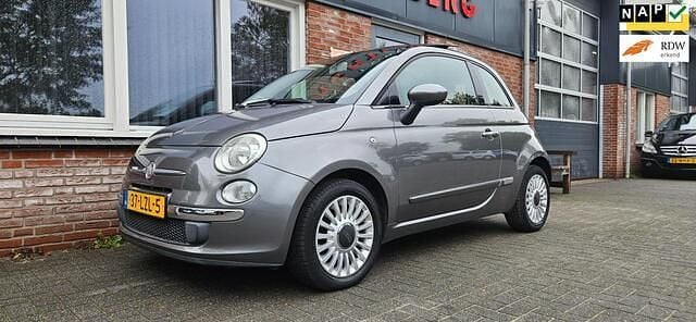 Grijs Gebruikt 2010 Fiat 500 Lounge Hatchback | € 7.950 (Iets duurder) - Afbeelding 1/4