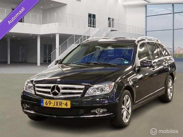 Zwart Occasion 2009 Mercedes C200 Avantgarde Stationwagen | € 5.650 (Goede deal) - Afbeelding 1/4