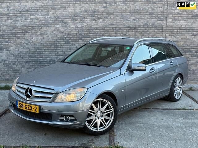 Grijs Gebruikt 2008 Mercedes C180 Avantgarde Stationwagen | € 2.950 (Super prijs) - Afbeelding 1/4