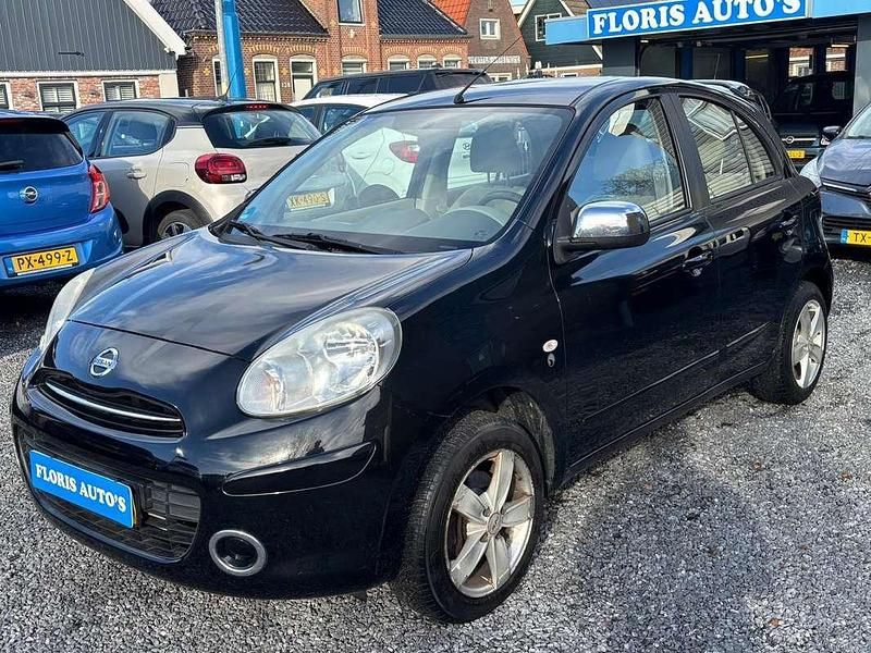 Occasion Nissan Micra Pack 80 PK (58 kW) 2011 Zwart Hatchback