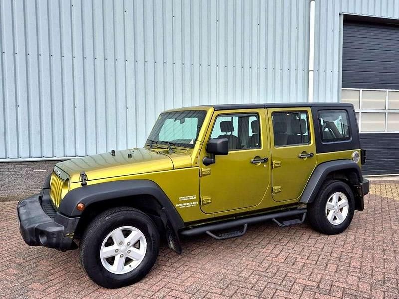 Geel, metallic lak Gebruikt 2007 Jeep Wrangler SUV | € 12.950 - Afbeelding 1/4