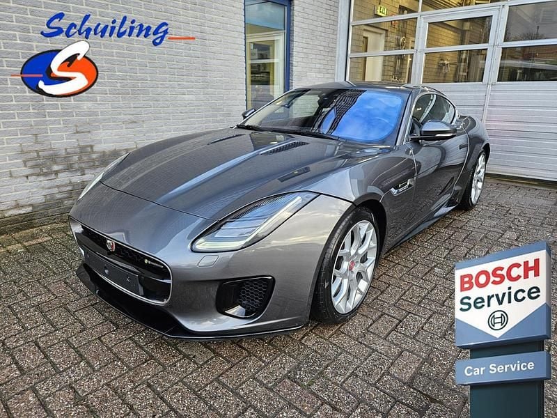 Grijs Gebruikt 2018 Jaguar F-Type R-Dynamic Coupé | € 38.500 (Super prijs) - Afbeelding 1/4