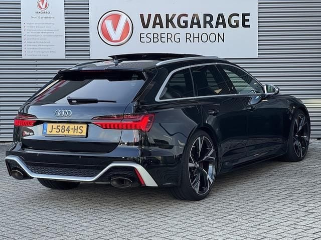 Occasion Audi RS6 S-Line 601 PK (442 kW) 2020 Zwart Stationwagen