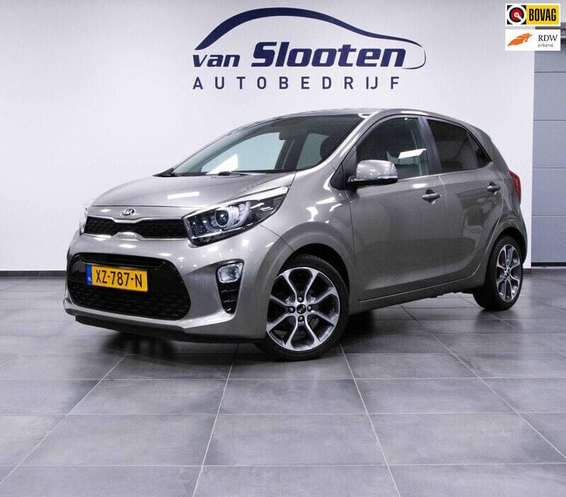 Grijs Gebruikt 2019 Kia Picanto Hatchback | € 11.750 (Eerlijke prijs) - Afbeelding 1/4