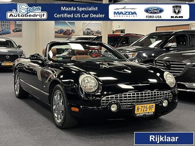 Zwart Gebruikt 2003 Ford Thunderbird Premium Convertible Cabriolet | € 21.950 - Afbeelding 1/4