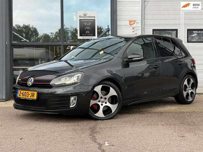 Zwart Gebruikt 2012 VW Golf VII GTI Hatchback | € 10.999 (Super prijs) - Afbeelding 1/4