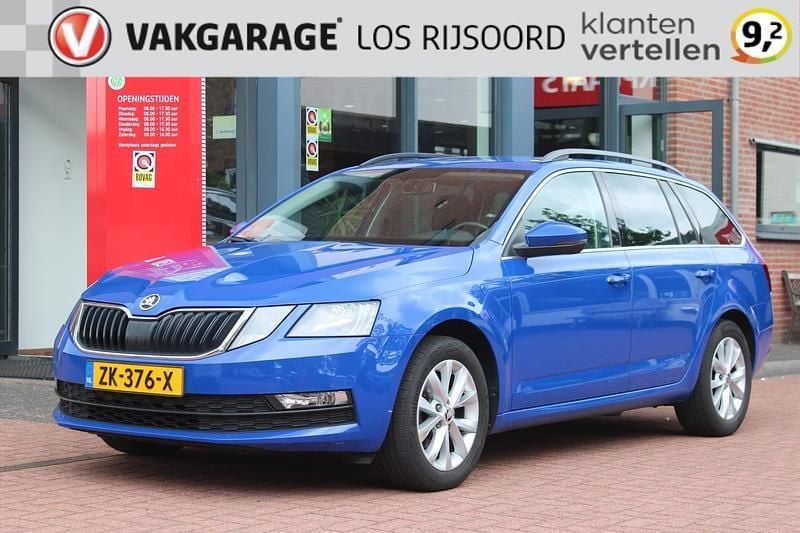 Blauw Gebruikt 2019 Skoda Octavia Business Line Stationwagen | € 14.785 (Eerlijke prijs) - Afbeelding 1/4