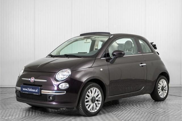 Paars Gebruikt 2014 Fiat 500C Pop Star Cabriolet | € 8.900 (Duur) - Afbeelding 1/4