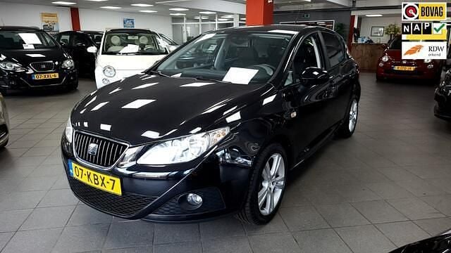 Zwart Gebruikt 2009 Seat Ibiza Sport Hatchback | € 5.950 (Goede deal) - Afbeelding 1/4