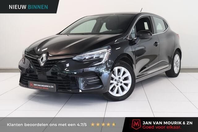 Zwart, metallic lak Gebruikt 2021 Renault Clio V Intens Hatchback | € 16.400 (Eerlijke prijs) - Afbeelding 1/4