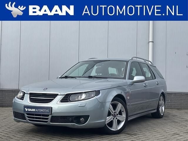 Grijs Gebruikt 2009 Saab 9-5 Vector Stationwagen | € 9.900 - Afbeelding 1/4