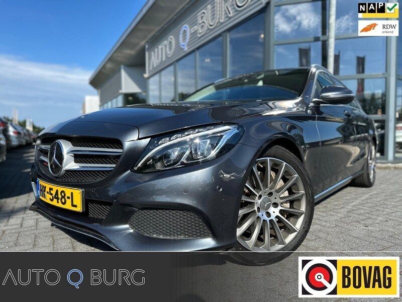 Grijs Gebruikt 2015 Mercedes C350 Edition Stationwagen | € 17.950 (Eerlijke prijs) - Afbeelding 1/4