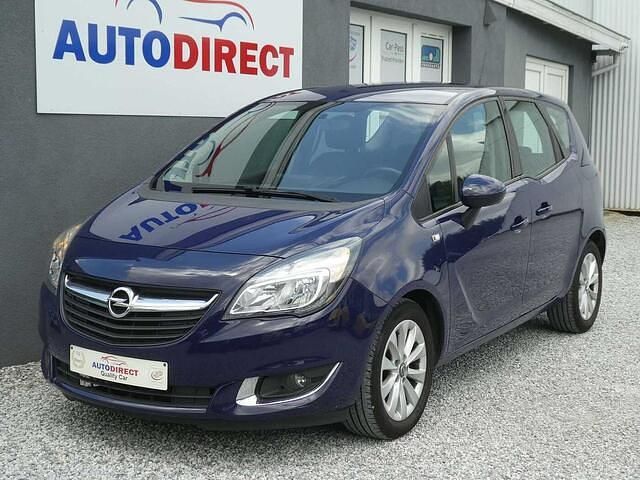 Blauw Gebruikt 2016 Opel Meriva Enjoy MPV | € 6.490 (Eerlijke prijs) - Afbeelding 1/4