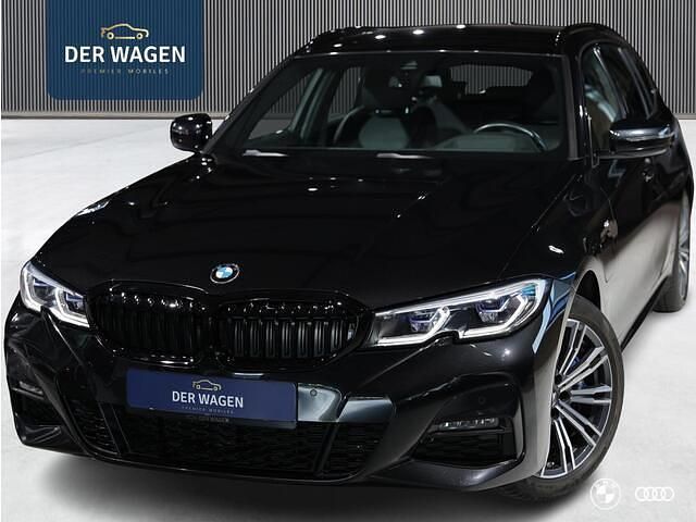 Zwart Gebruikt 2021 BMW 330 M Sport Stationwagen | € 33.850 (Eerlijke prijs) - Afbeelding 1/4