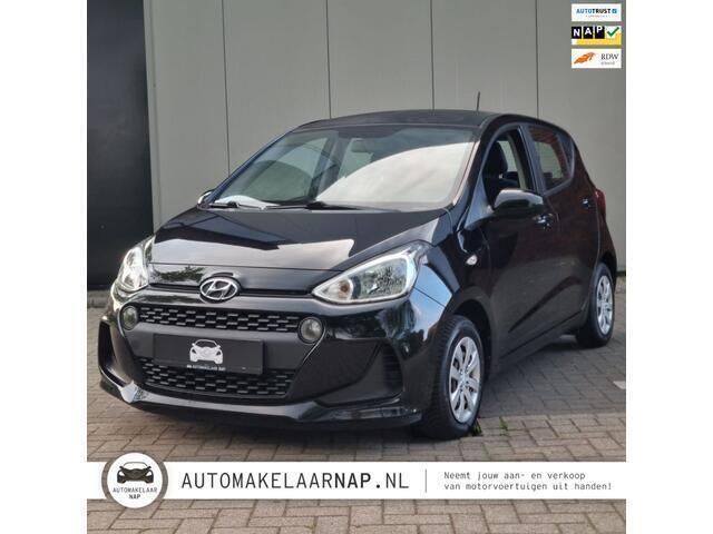 Zwart Gebruikt 2018 Hyundai i10 Comfort Hatchback | € 7.995 (Eerlijke prijs) - Afbeelding 1/4