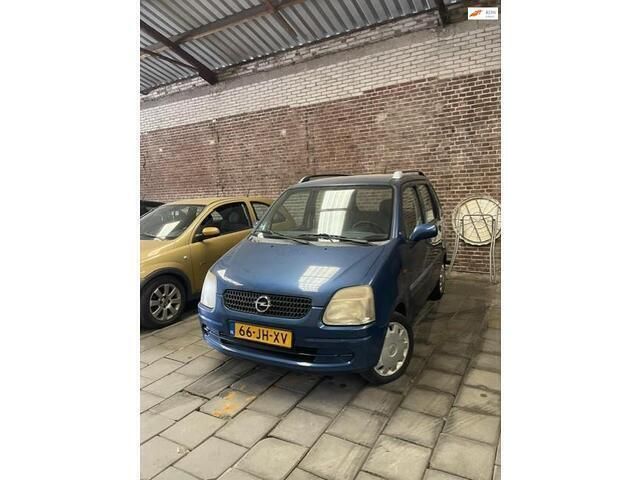 Blauw Gebruikt 2002 Opel Agila Comfort Hatchback | € 1.099 (Eerlijke prijs) - Afbeelding 1/4