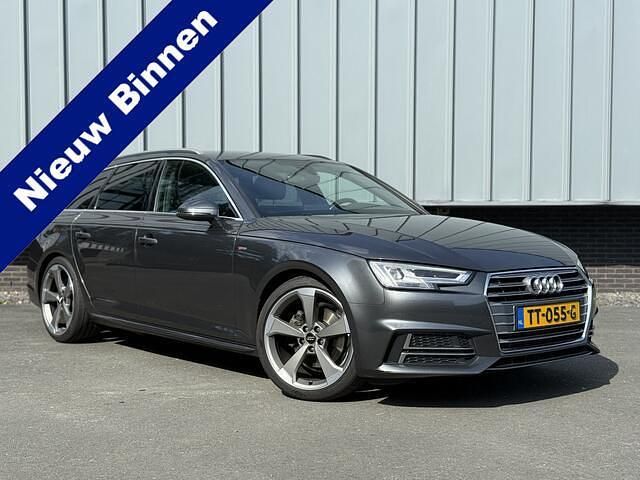 Grijs Gebruikt 2018 Audi A4 S-Line Stationwagen | € 19.945 (Eerlijke prijs) - Afbeelding 1/4