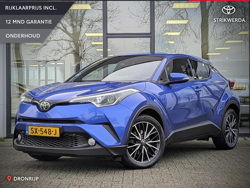 Blauw Gebruikt 2018 Toyota C-HR SUV | € 15.495 (Eerlijke prijs) - Afbeelding 1/4